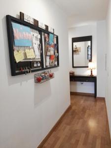 TV a/nebo společenská místnost v ubytování Apartamento con encanto en Granada, La Zubia