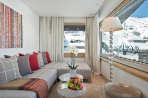 Posezení v ubytování A-ROSA Collection Hotel Thurnher's Alpenhof