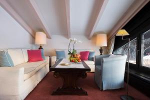 Posezení v ubytování A-ROSA Collection Hotel Thurnher's Alpenhof