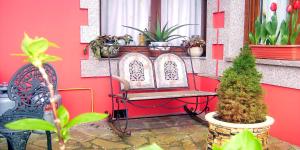 Jardín al aire libre en Casa Daniel