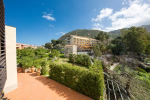 a view from the balcony of a building at Bouganville B&B in Cefalù