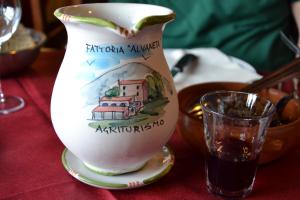 Nápoje v ubytování Fattoria Alvaneta