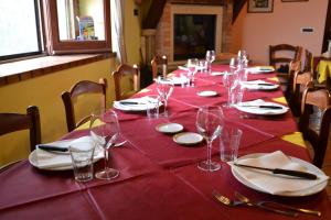 Restaurace v ubytování Fattoria Alvaneta