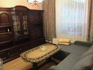 Ein Sitzbereich in der Unterkunft Wagner Ferien Apartments