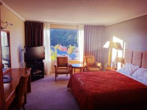 TV a/nebo společenská místnost v ubytování Albany Rosedale Motel