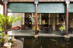 Patio nebo venkovní prostory v ubytování Reef Villa