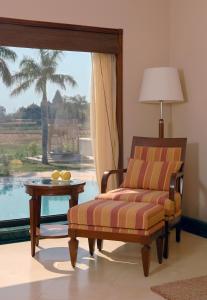 A seating area at The Lalit Temple View