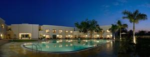 The swimming pool at or close to The Lalit Temple View