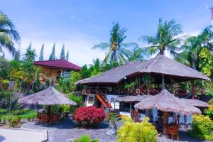 Zahrada ubytování Medana Resort Lombok