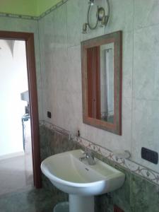 Koupelna v ubytování B&B La Pineta