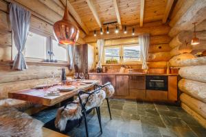 Kuchyňa alebo kuchynka v ubytovaní Klippitz Resort