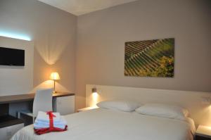 Postel nebo postele na pokoji v ubytování Bed & Breakfast Vieulif