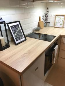 Kuchyňa alebo kuchynka v ubytovaní SC design Home Apartman