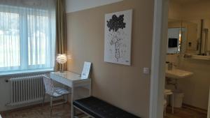 Uma casa de banho em Boutique Hotel Oase mais 37 fotografias