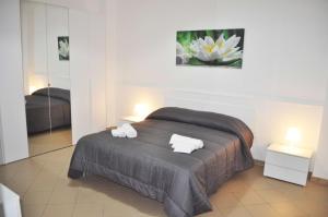 A bed or beds in a room at ragusa curtigghiu