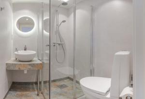 Koupelna v ubytování Lofoten Planet - Boutique Hotel