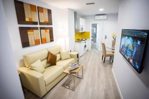 Μια τηλεόραση ή/και κέντρο ψυχαγωγίας στο La Casa de la Trinidad Suites