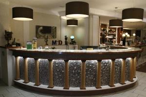 Lounge nebo bar v ubytování Hotel Freizeittempel
