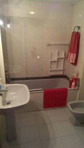 Kupatilo u objektu Apartamento en Sallent de Gallego