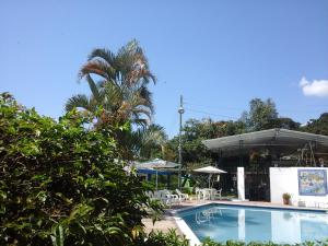 Bazén v ubytování Hotel Villa Paz nebo v jeho okolí