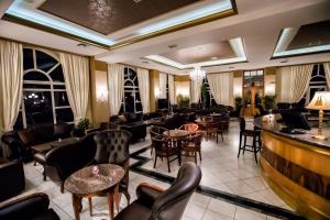 Posezení v ubytování Kouros Hotel