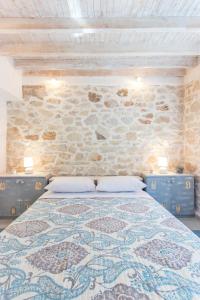 Кровать или кровати в номере Villa Valia