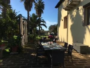 A garden outside Villa Culla di Jana