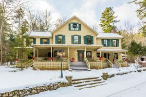 Snow Goose Bed and Breakfast v zimě