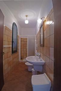 Kylpyhuone majoituspaikassa Casa Jare