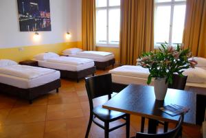 Cama ou camas em um quarto em Grand Hostel Berlin Classic