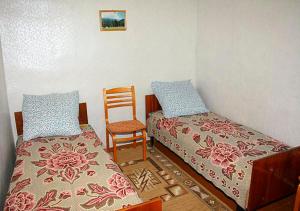 Postel nebo postele na pokoji v ubytování Guest house Elena
