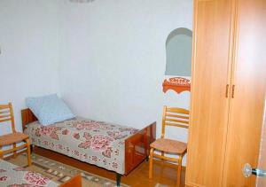Postel nebo postele na pokoji v ubytování Guest house Elena