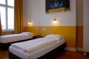Cama ou camas em um quarto em Grand Hostel Berlin Classic