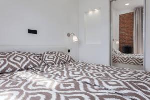 Postel nebo postele na pokoji v ubytování Core Apartments Zagreb