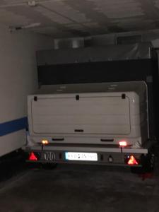 a back of a truck parked in a garage at Cala Azul 304-306 Tamarit in Tamarit