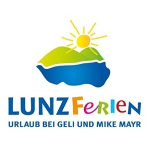 un logo pour le gel ultime d’abeilles luna fenner unmilember dans l'établissement LunzFerien, à Lunz am See