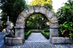 Сад в Pazo Los Escudos Hotel Spa & Resort
