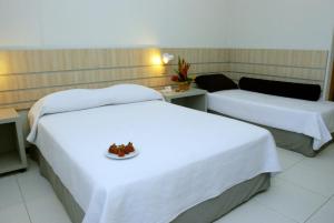 Postel nebo postele na pokoji v ubytování Hotel Marsol Beach Resort