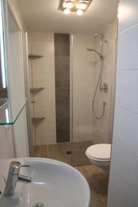 Ein Badezimmer in der Unterkunft Schwaben Apartment