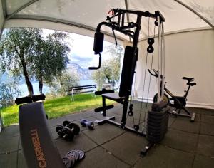 Fitness centrum a/nebo fitness zařízení v ubytování Hotel Eden