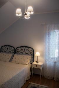 Letto o letti in una camera di Al Rustico