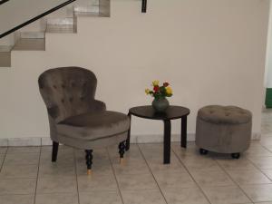 A seating area at Biro Apartman