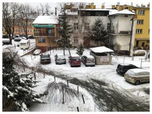 Kwadrat B&B Jałowego v zime