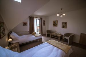 Posteľ alebo postele v izbe v ubytovaní Prague Sweet Home