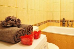 Ένα μπάνιο στο KGHN Apartments Tkacka +34 φωτογραφίες