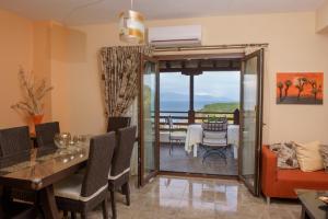 Posezení v ubytování Klisouri Beach Villa