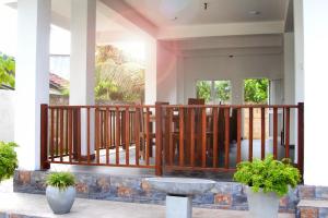 Balkón nebo terasa v ubytování Himawari Beach Villa