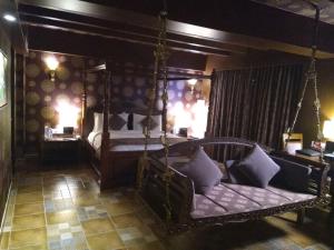 Postel nebo postele na pokoji v ubytování Hotel Oxina Lygon