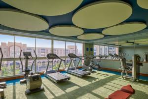 Fitness centrum a/nebo fitness zařízení v ubytování Salalah Gardens Hotel Managed by Safir Hotels & Resorts