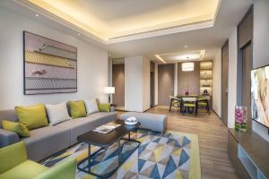 Ruang duduk di Citadines Gaoxin Xi'an